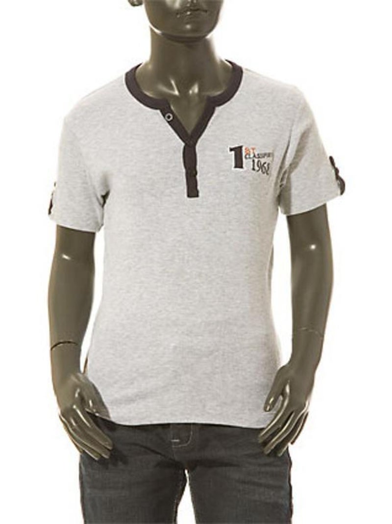 T-Shirt RG 512 RGI 439 Gris Chiné Gris - Kiabi