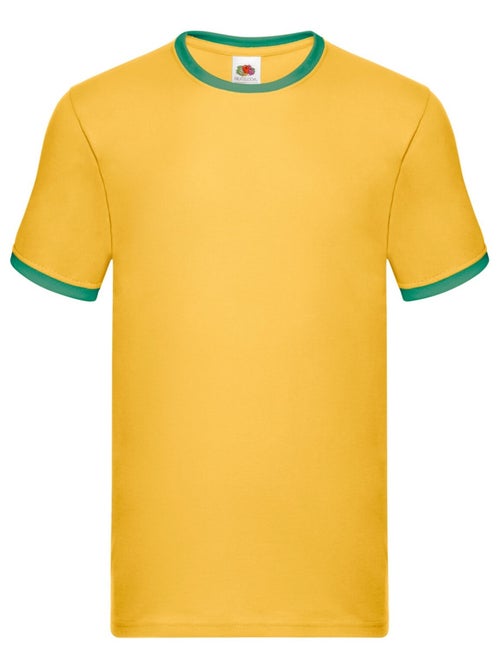T-shirt ringer - fruit of the loom - Kiabi T-shirt ringer - fruit of the loom - Kiabi