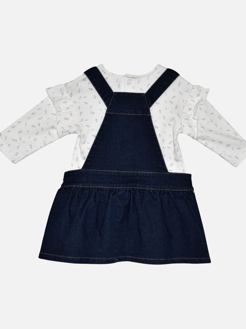 T SHIRT + ROBE SALOPETTE DEBORAH - Kiabi