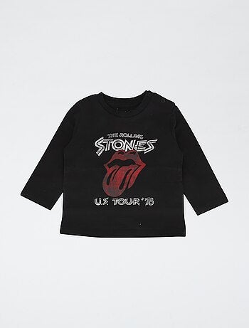 T-shirt 'Rolling Stones' à manches courtes