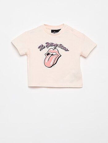 T-shirt 'Rolling Stones' à manches courtes