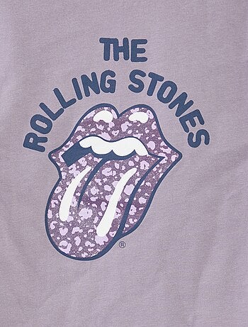 T-shirt 'Rolling Stones' manches courtes