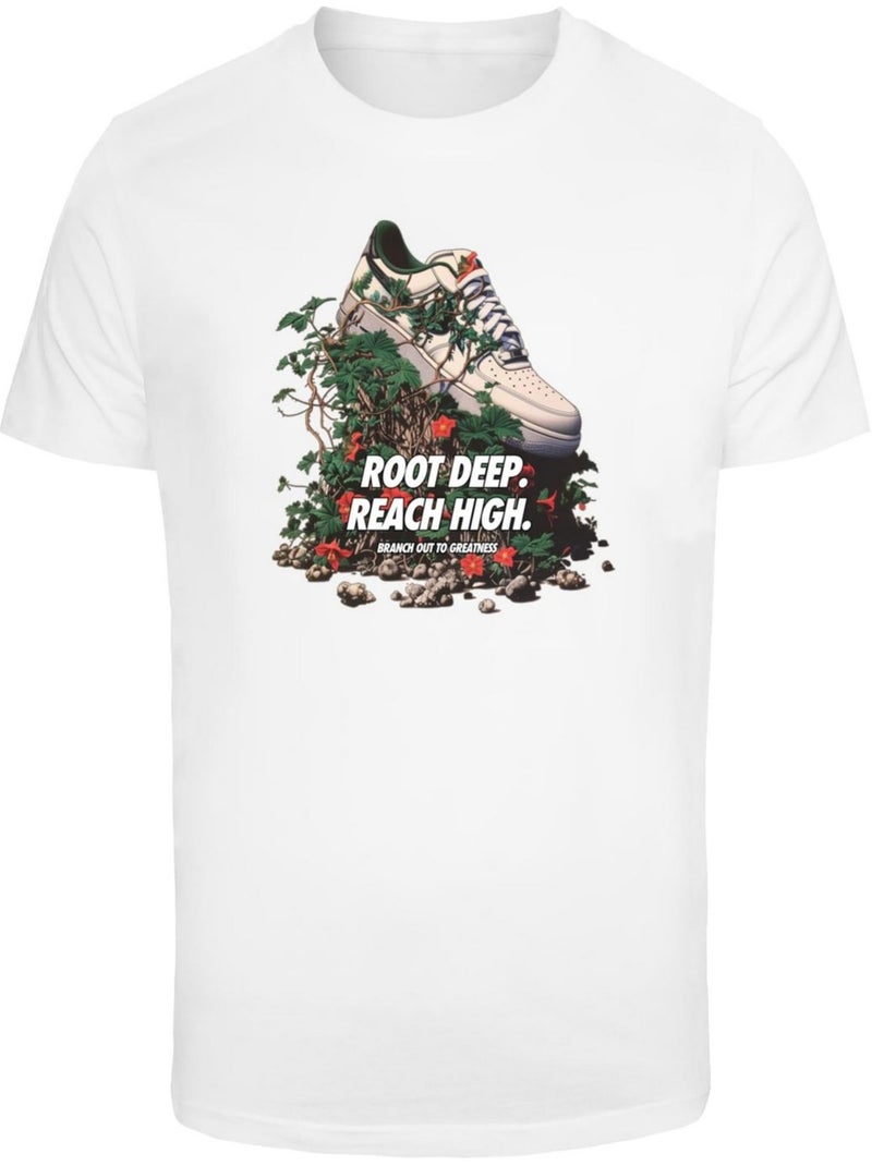 T-shirt root deep - mister tee Blanc - Kiabi