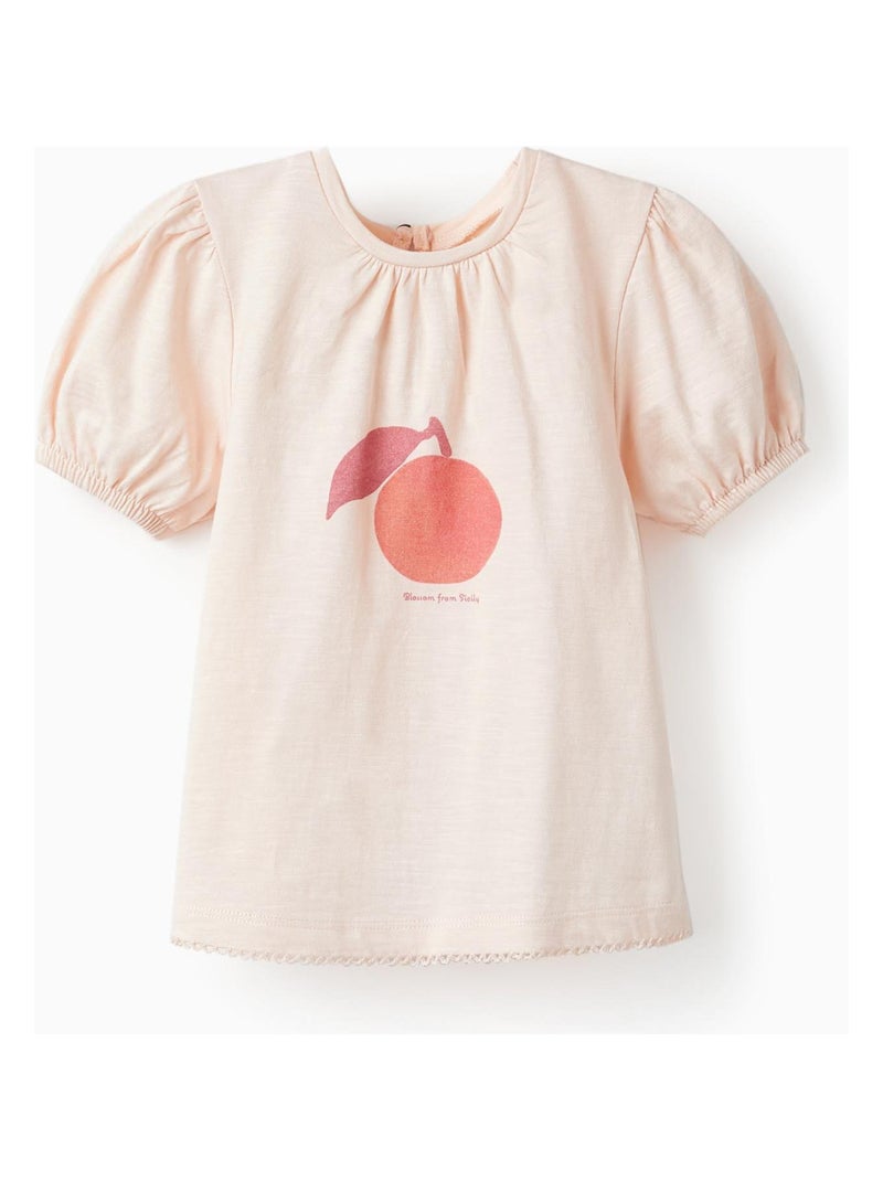T-shirt Manches Courtes Bébé Rayé Multicolore - Unisexe, Coton Doux, Toutes Occasions
