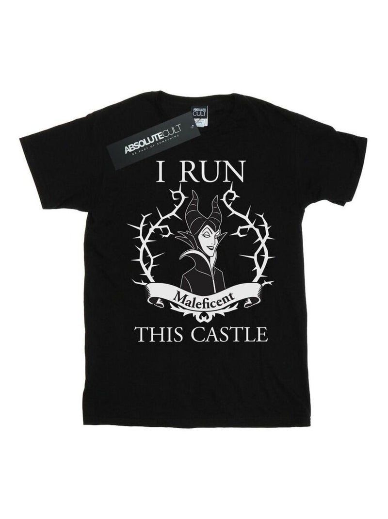 T-shirt run this - disney Noir - Kiabi