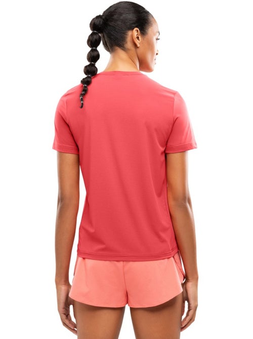 T-shirt running manches courtes femme fitness femme singapore coral - Kiabi T-shirt running manches courtes femme fitness femme singapore coral - Kiabi
