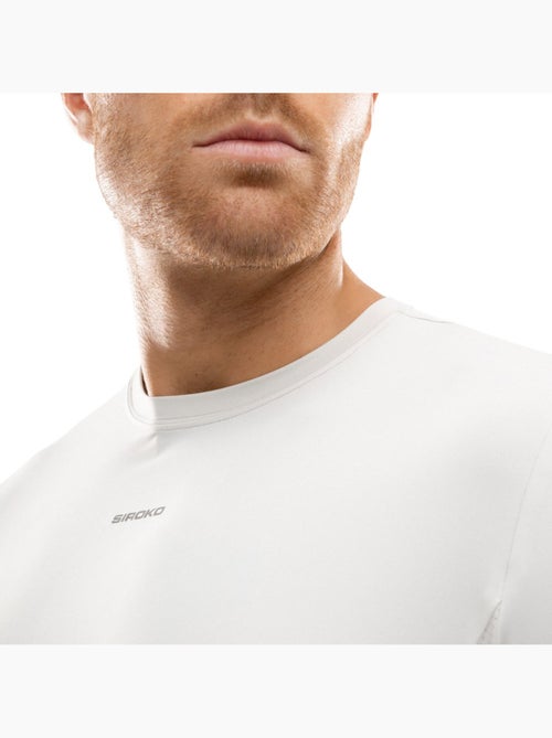 T-shirt running manches courtes homme fitness homme gate gray - Kiabi T-shirt running manches courtes homme fitness homme gate gray - Kiabi