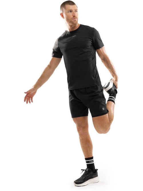 T-shirt running manches courtes homme fitness homme gate - Kiabi T-shirt running manches courtes homme fitness homme gate - Kiabi
