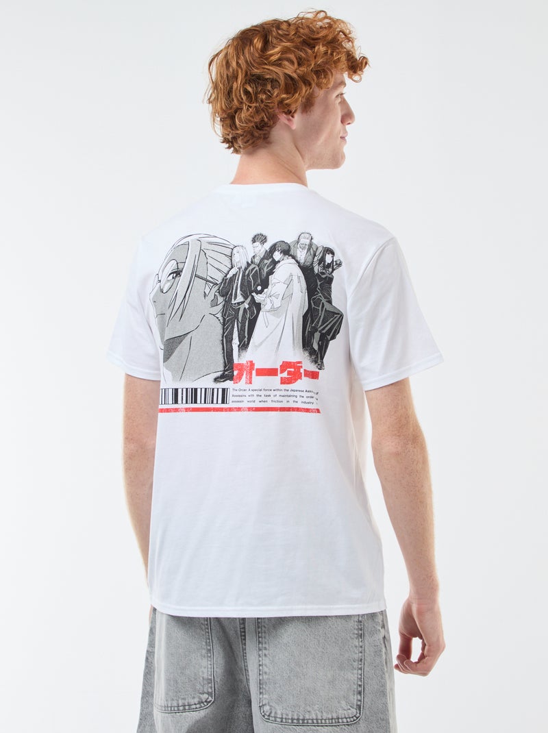 T-shirt Sahinler' 'Sakamoto days' en coton Blanc - Kiabi