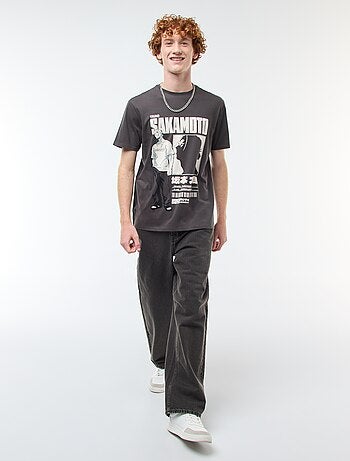 T-shirt Sahinler' 'Sakamoto days' en coton