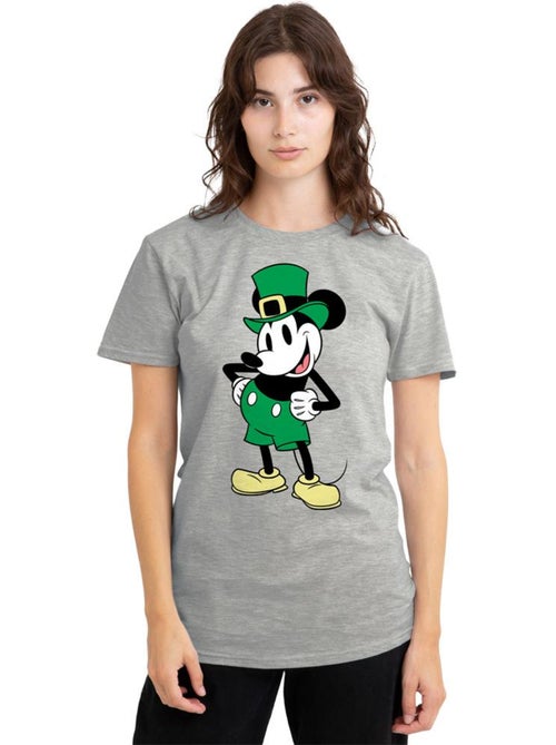 T-shirt saint-patrick motif mickey mouse - disney (occasion: la saint-patrick) - Kiabi