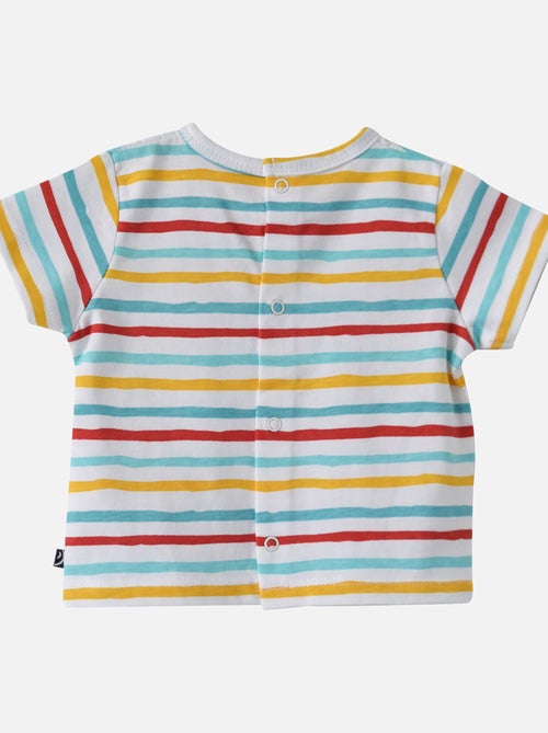 T-SHIRT SALOPETTE BEBE ÉTÉ EMIGDIO - Kiabi