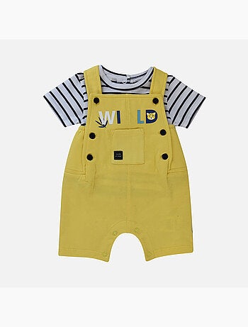 T shirt salopette jersey endy