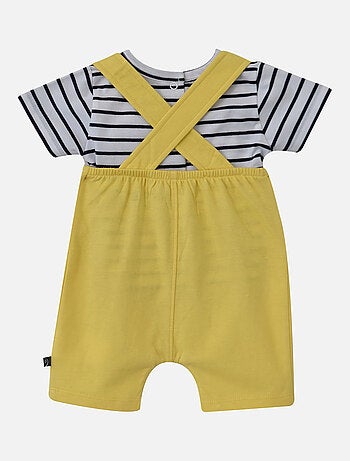 T shirt salopette jersey endy