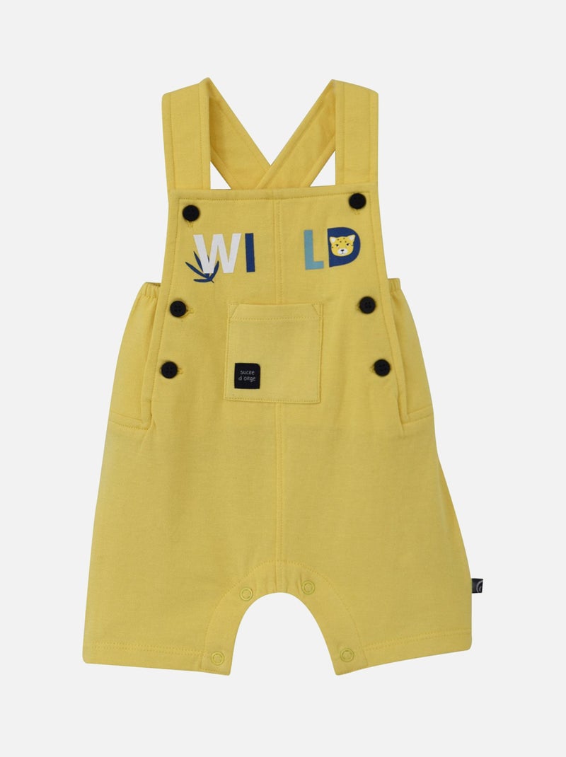 T SHIRT SALOPETTE JERSEY ENDY Jaune - Kiabi