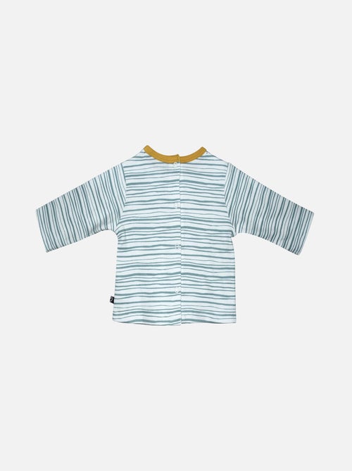 T-SHIRT SALOPETTE MOLLETON FRAISIER - Kiabi
