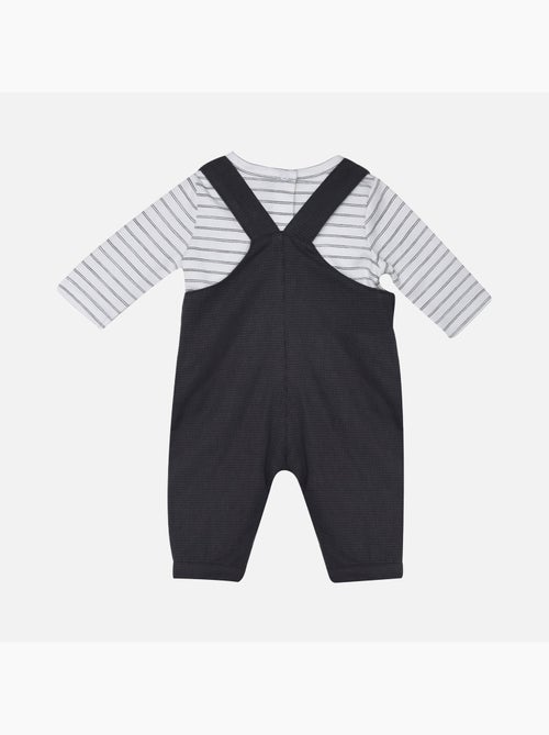 T SHIRT + SALOPETTE NAISSANCE FERNAND - Kiabi