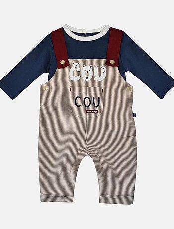 T SHIRT + SALOPETTE NAISSANCE FREJUS