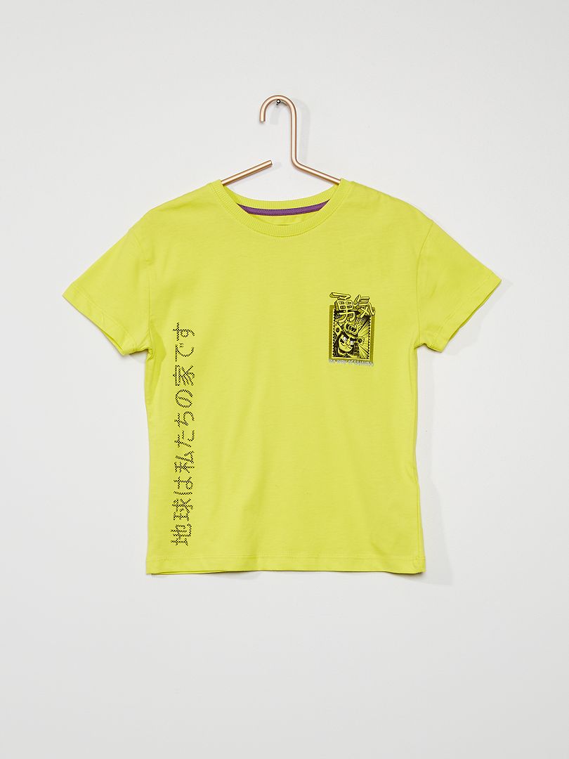T-shirt 'Samouraï' vert - Kiabi