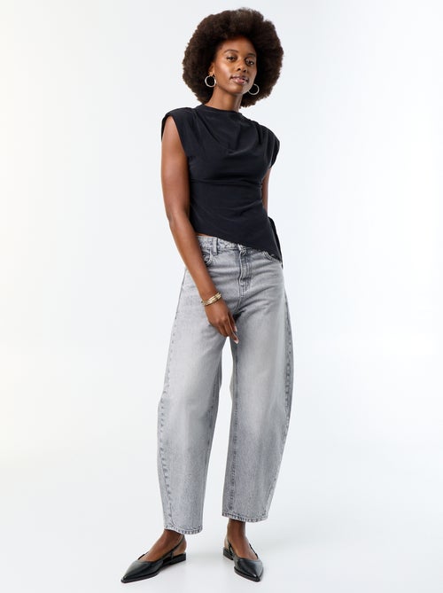 T-shirt sans manches asymétrique - Kiabi