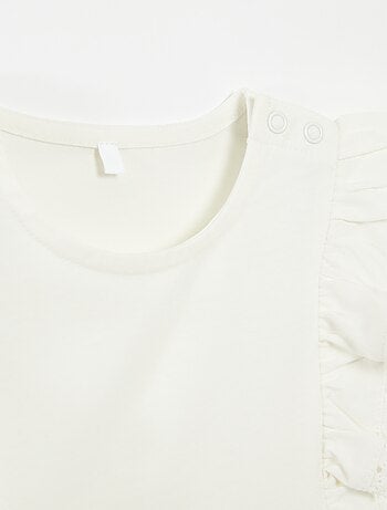 T-shirt sans manches avec volants - So Easy