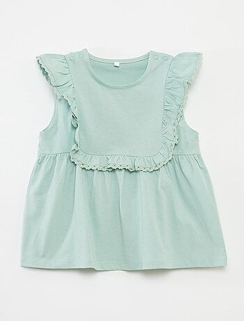 T-shirt sans manches avec volants - So Easy