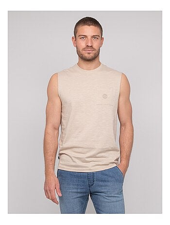 T-shirt sans manches coton NEGABINO