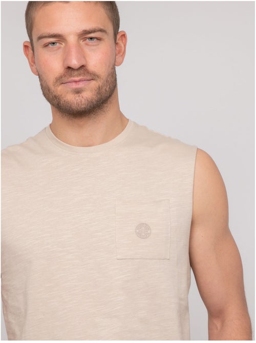 T-shirt sans manches coton NEGABINO - Kiabi