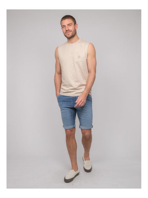T-shirt sans manches coton NEGABINO - Kiabi