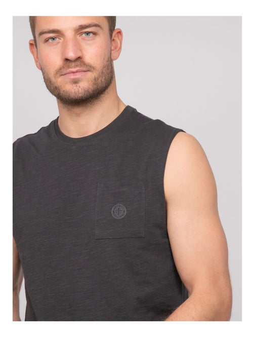 T-shirt sans manches coton NEGABINO - Kiabi
