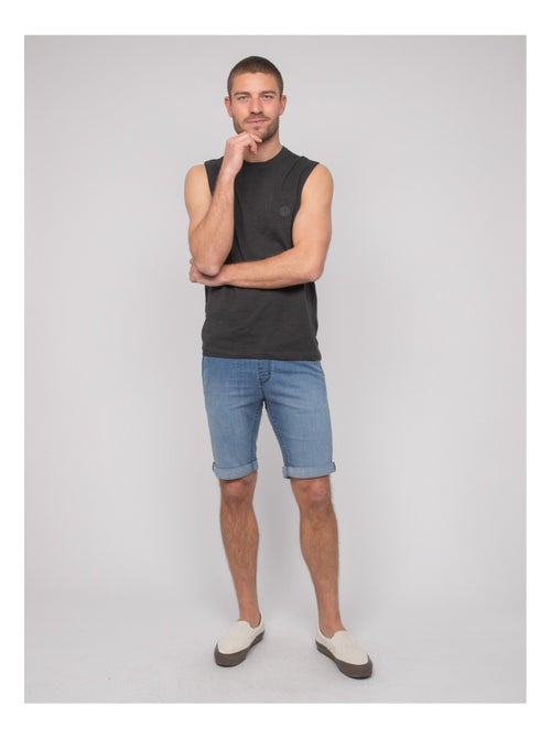 T-shirt sans manches coton NEGABINO - Kiabi