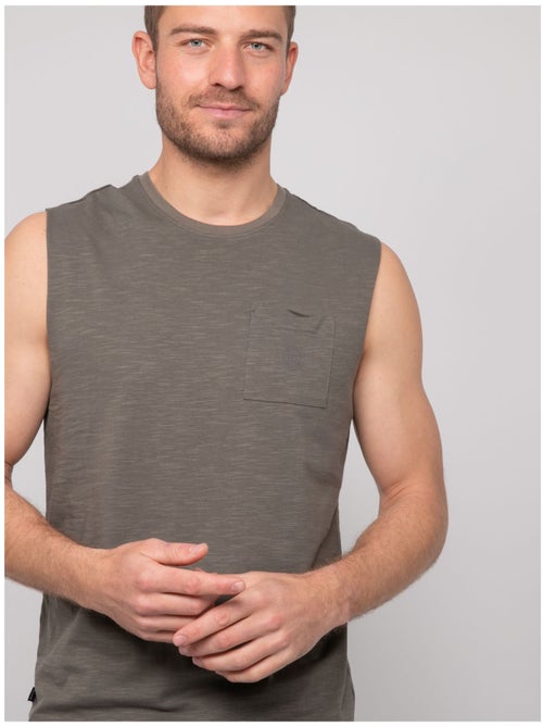 T-shirt sans manches coton NEGABINO - Kiabi
