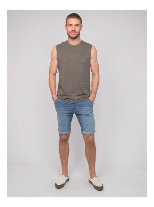 T-shirt sans manches coton NEGABINO - Kiabi