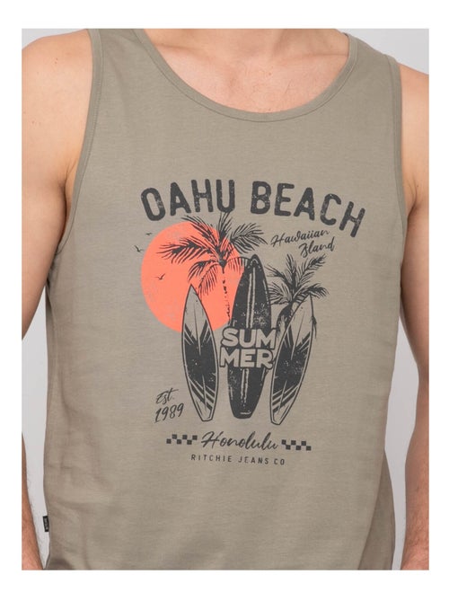 T-shirt sans manches coton NINATION - Kiabi