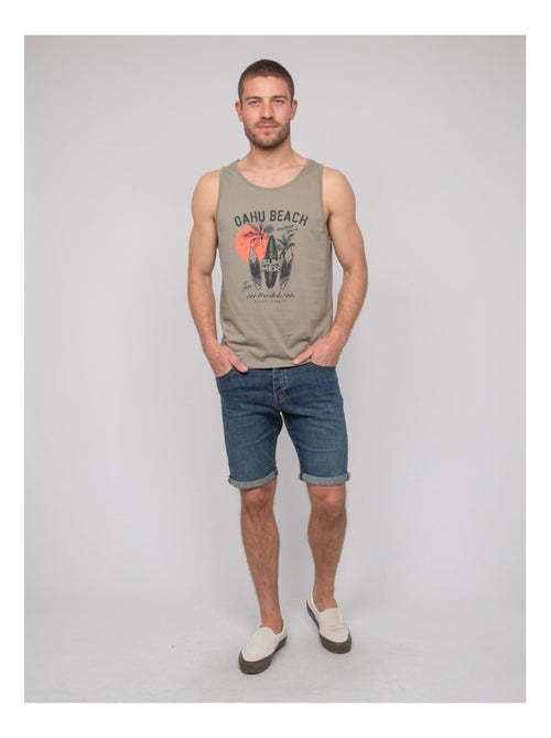 T-shirt sans manches coton NINATION - Kiabi