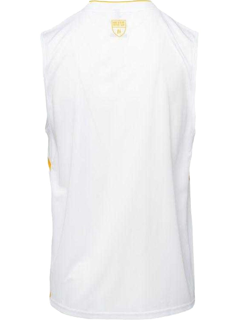 T-shirt sans manches dunkey - huari Blanc Jaune - Kiabi