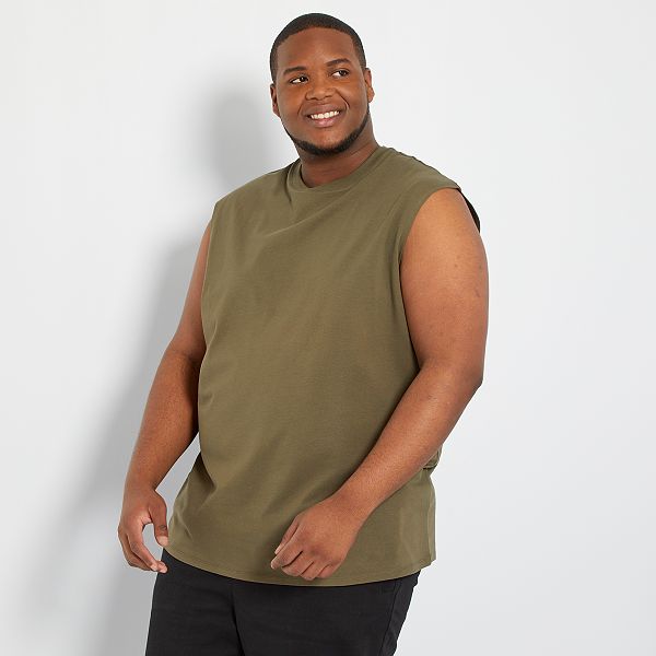 tee shirt sans manche homme