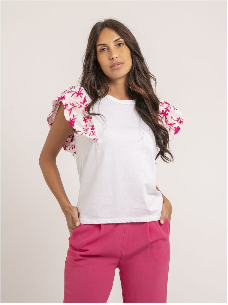 T-shirt sans manches FARLI Rose - Kiabi