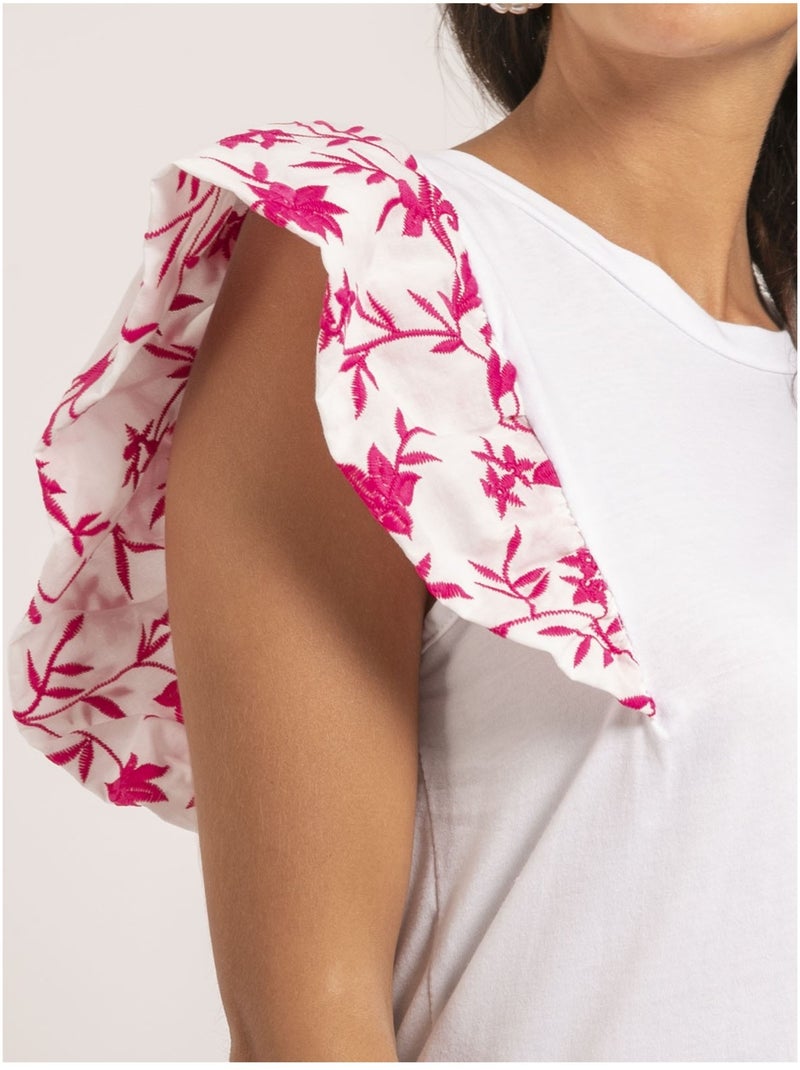 T-shirt sans manches FARLI Rose - Kiabi