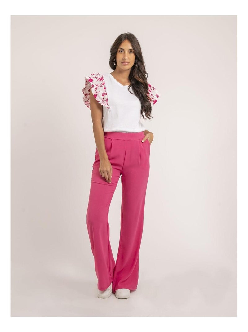 T-shirt sans manches FARLI Rose - Kiabi