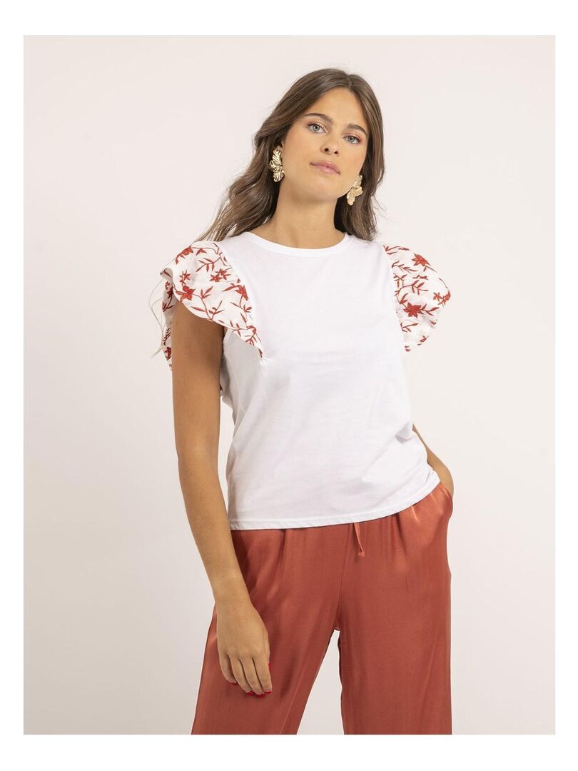 T-shirt sans manches FARLI Rouge - Kiabi