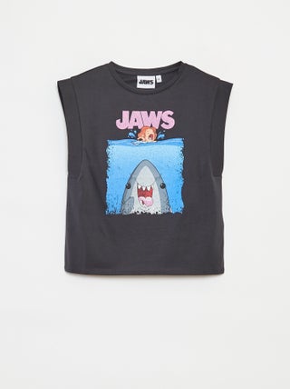 T-shirt sans manches 'Jaws'