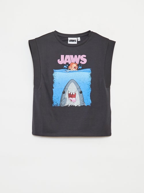 T-shirt sans manches 'Jaws' - Kiabi