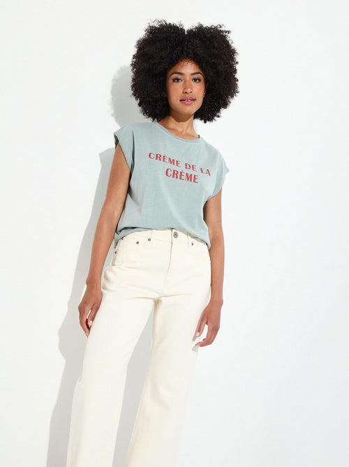 T-shirt sans manches MO Fashion - Kiabi