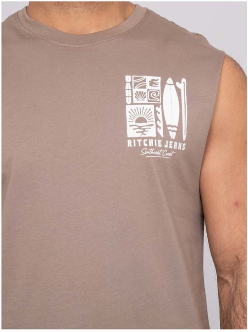T-shirt sans manches NIPOLYTE - Kiabi