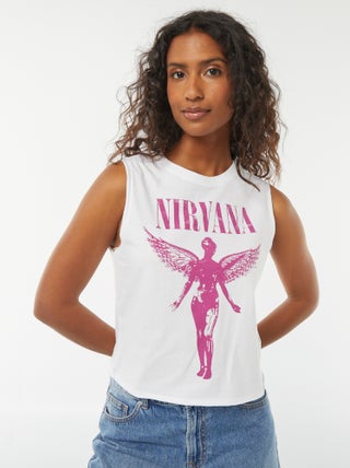 T-shirt sans manches 'Nirvana'
