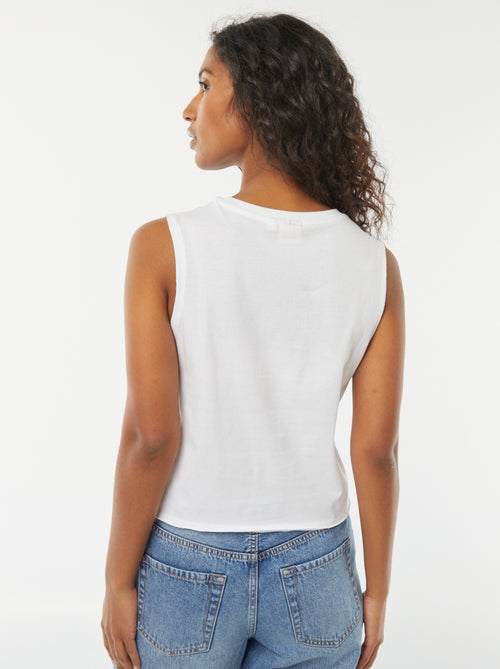 T-shirt sans manches 'Nirvana' - Kiabi