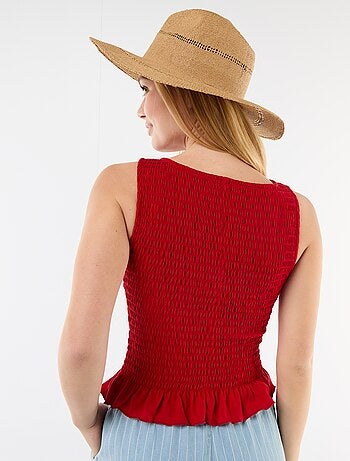 T-shirt sans manches stretch