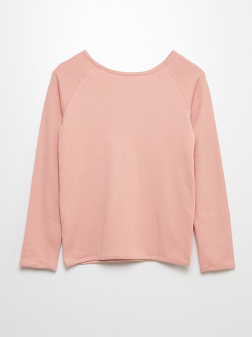 T-shirt sans sens à manches longues - So Easy - Kiabi