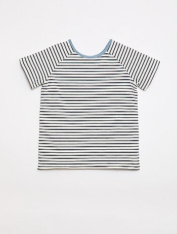 T-shirt sans sens & réversible à manches courtes